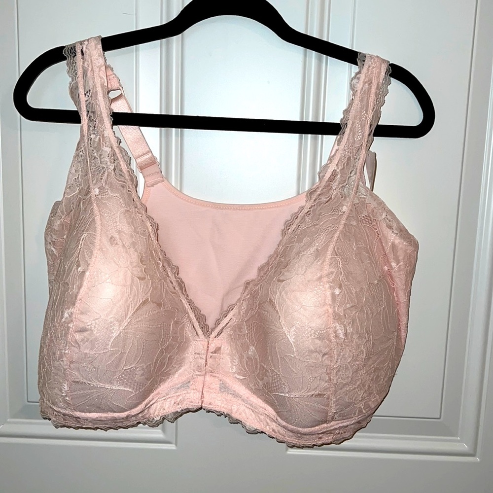 -Lucy Breeze Lacylite Rose bra size 48DD